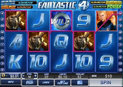 Fantastic Four slot game