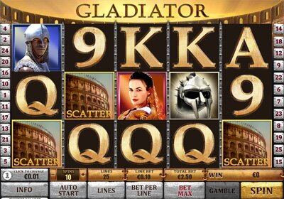 gladiator video slot